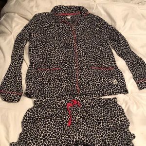 Black and white pajamas